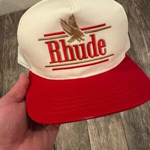 RHUDE MEN'S ROSSA STRUCTURED HAT